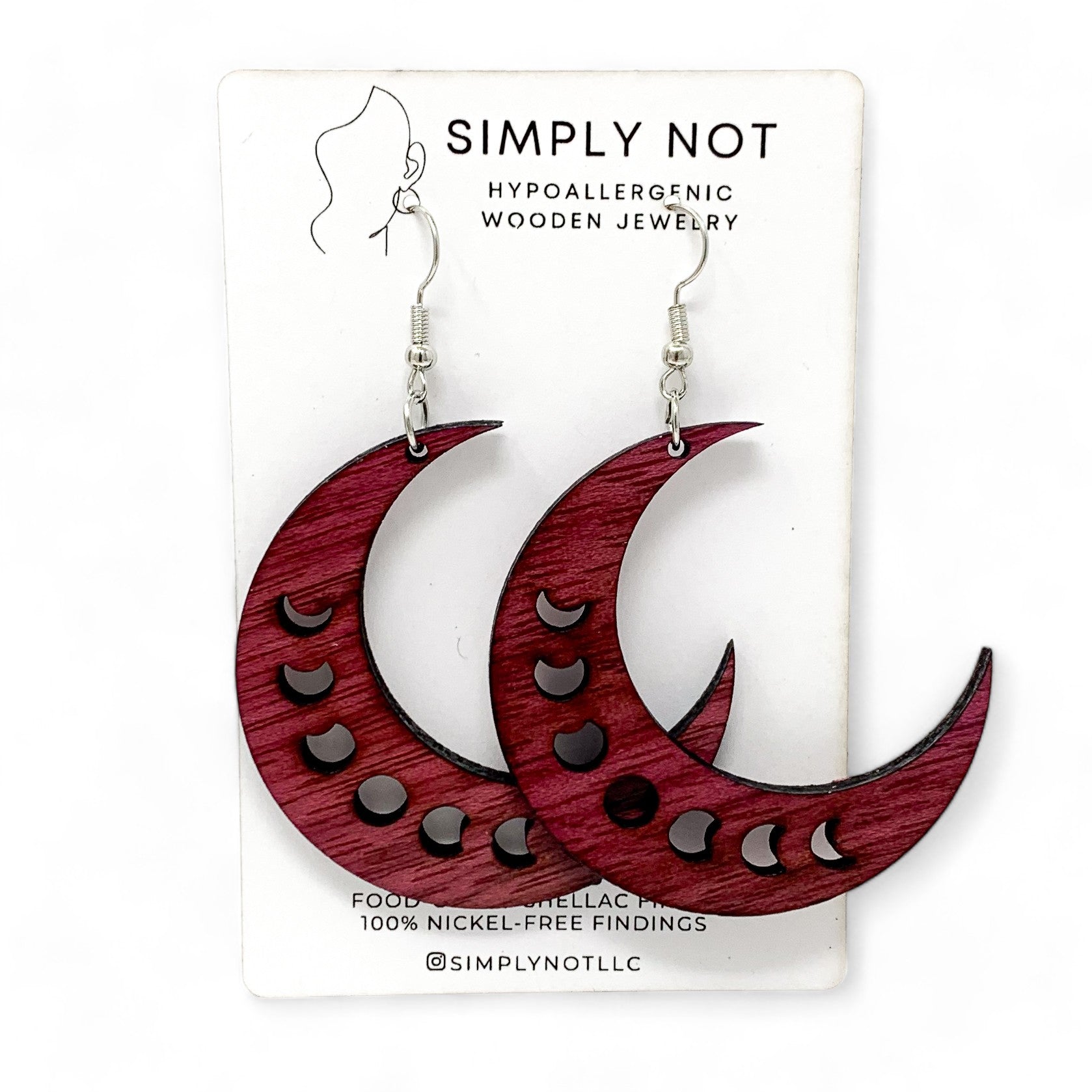 Moon Symbol Moon 2024 Phase Earrings